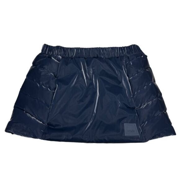 NWT RAINS Loop Women's Mini Skirt Size Large In Ink - Picture 2 of 5